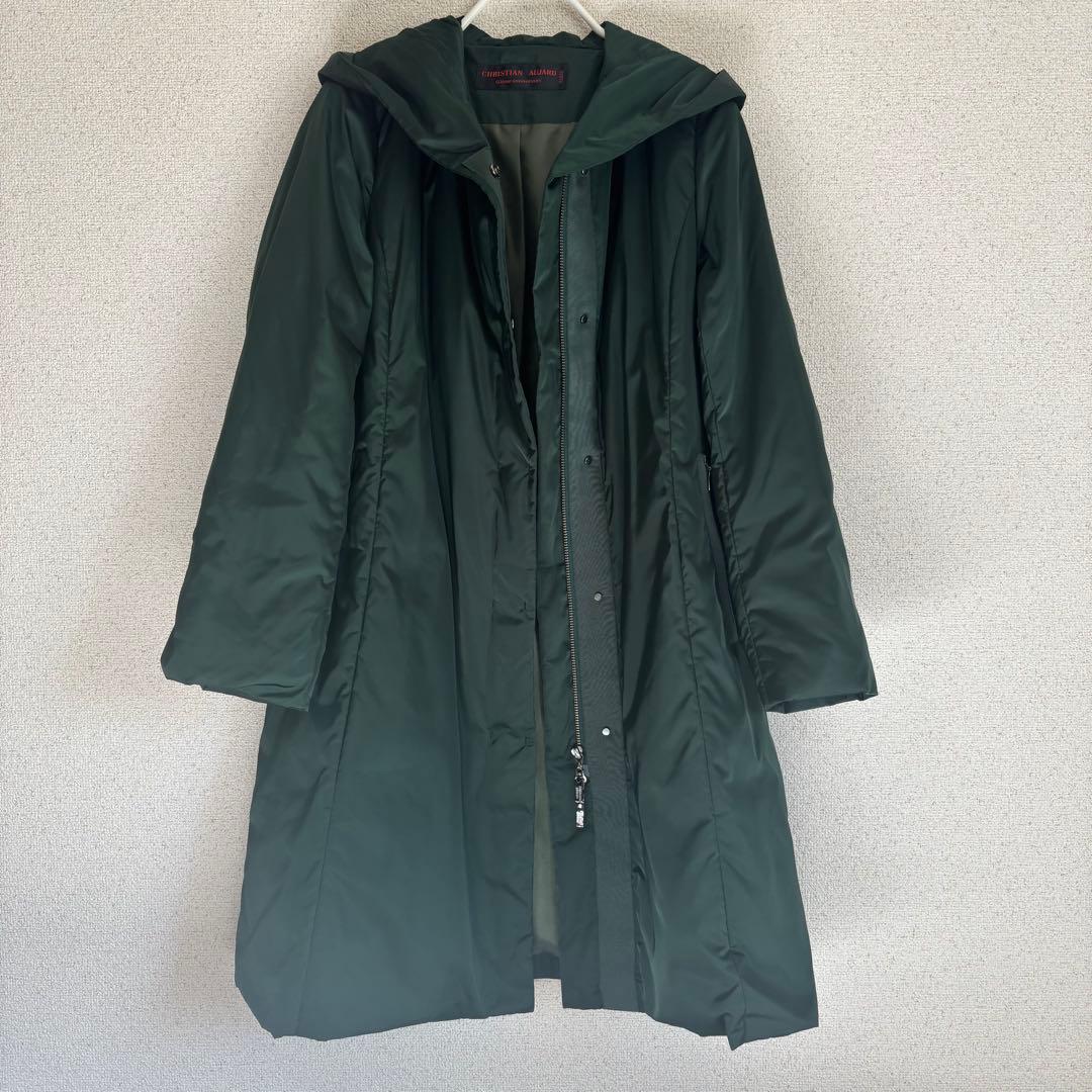 定価66000円★クリスチャンオジャール ダウンコート S ホワイトグース 羽毛