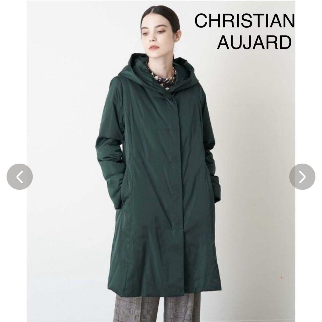 定価66000円★クリスチャンオジャール ダウンコート S ホワイトグース 羽毛