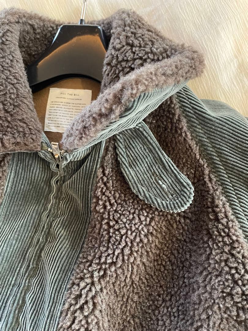【レア】FILL THE BILL CORDUROY BEAR JACKET