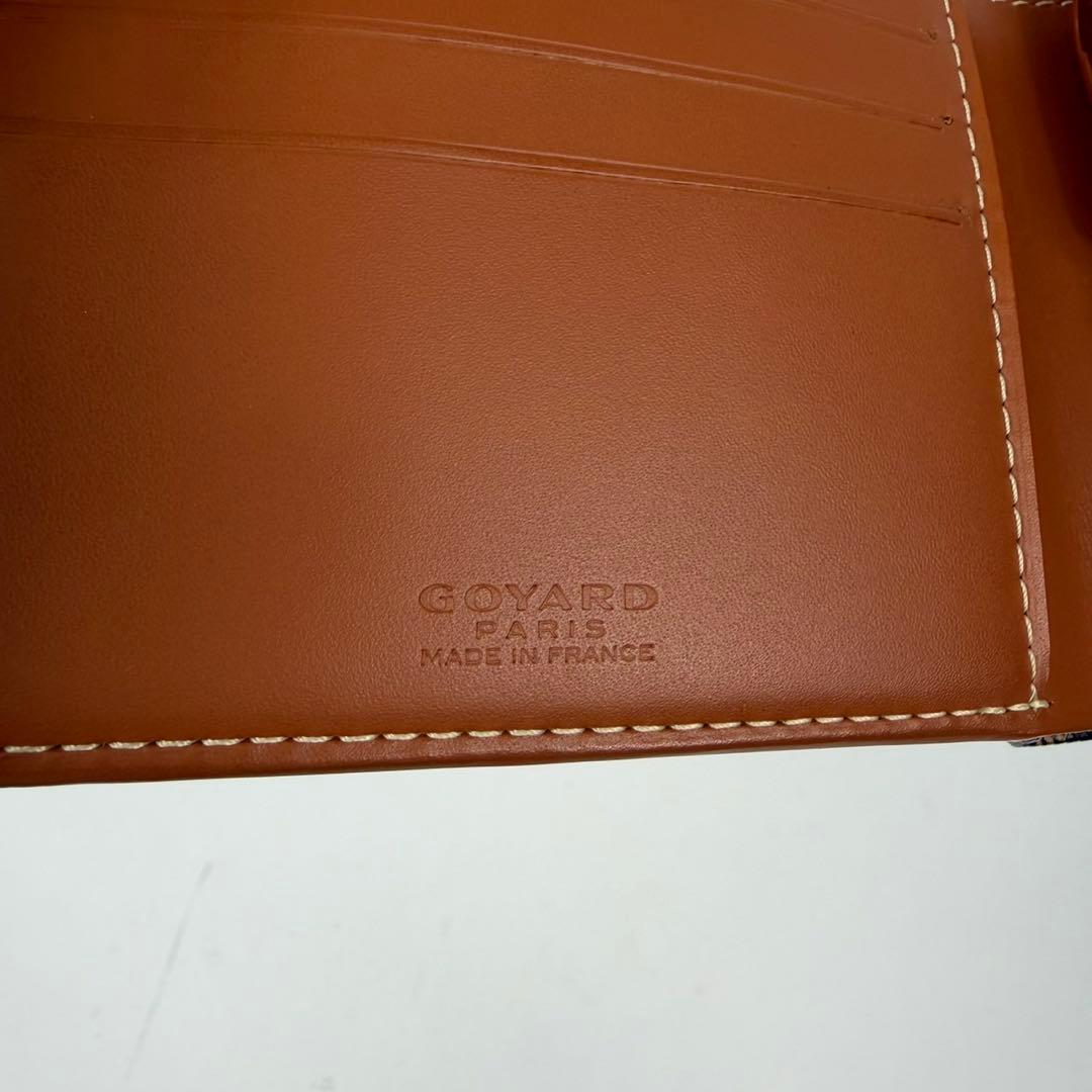 未使用GOYARD ゴヤール ヴィクトワール 二つ折り財布 ブラック