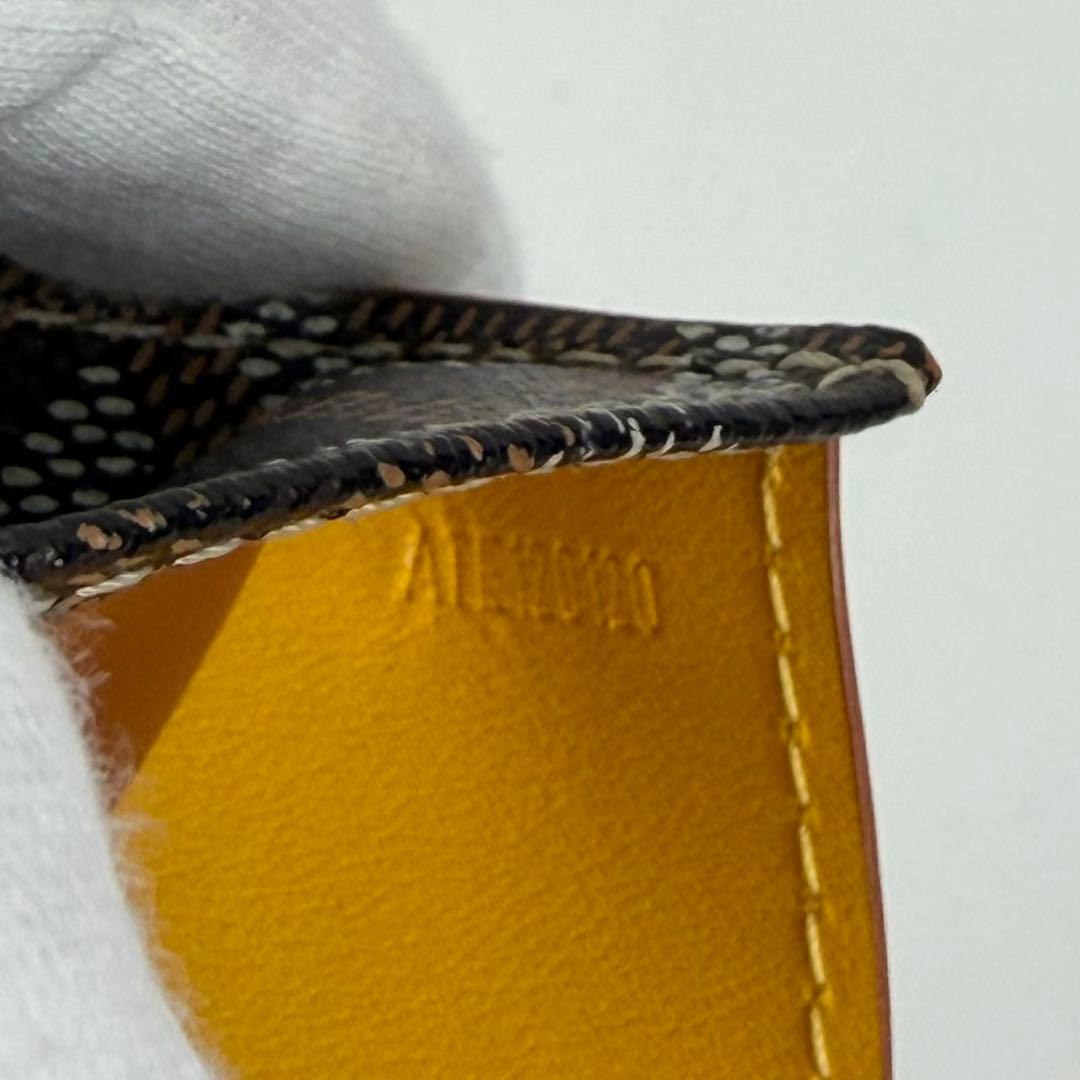 未使用GOYARD ゴヤール ヴィクトワール 二つ折り財布 ブラック