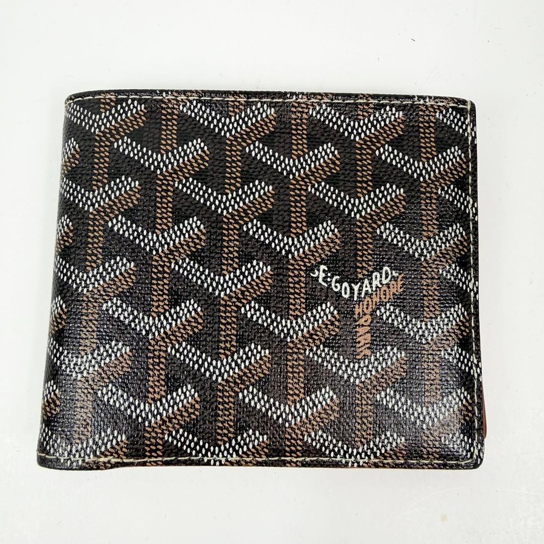 未使用GOYARD ゴヤール ヴィクトワール 二つ折り財布 ブラック