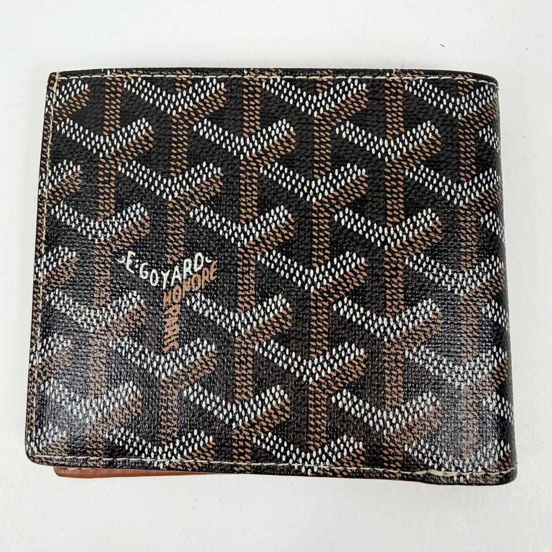 未使用GOYARD ゴヤール ヴィクトワール 二つ折り財布 ブラック