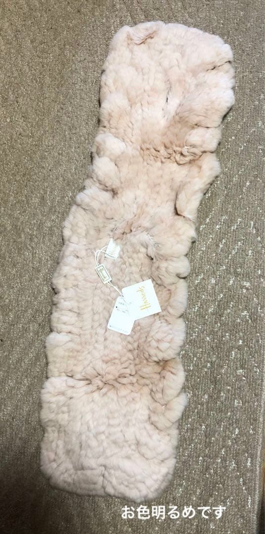 新品未使用★タグ付き★Harrods ハロッズ　レッキスマフラー★ファーストール