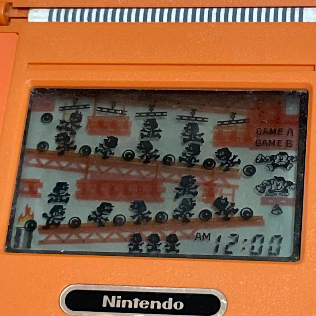 希少　当時物　2点　ドンキーコング & ウオッチマンゴルフ　液晶ゲーム