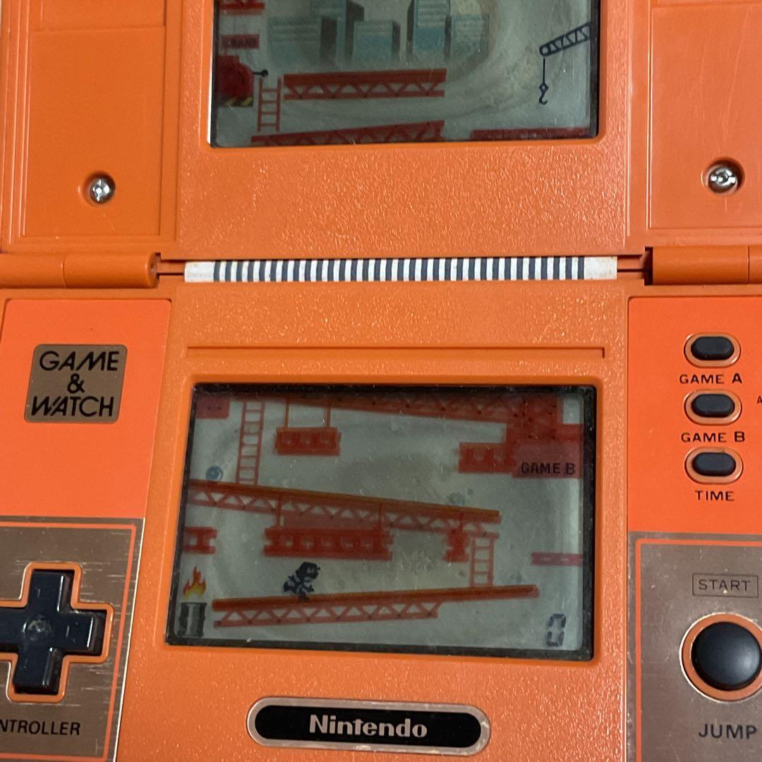 希少　当時物　2点　ドンキーコング & ウオッチマンゴルフ　液晶ゲーム