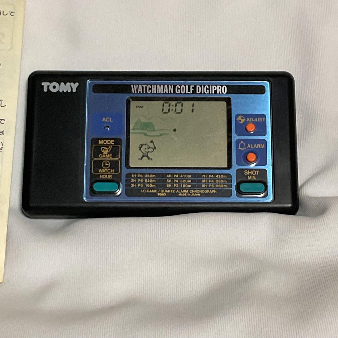 希少　当時物　2点　ドンキーコング & ウオッチマンゴルフ　液晶ゲーム