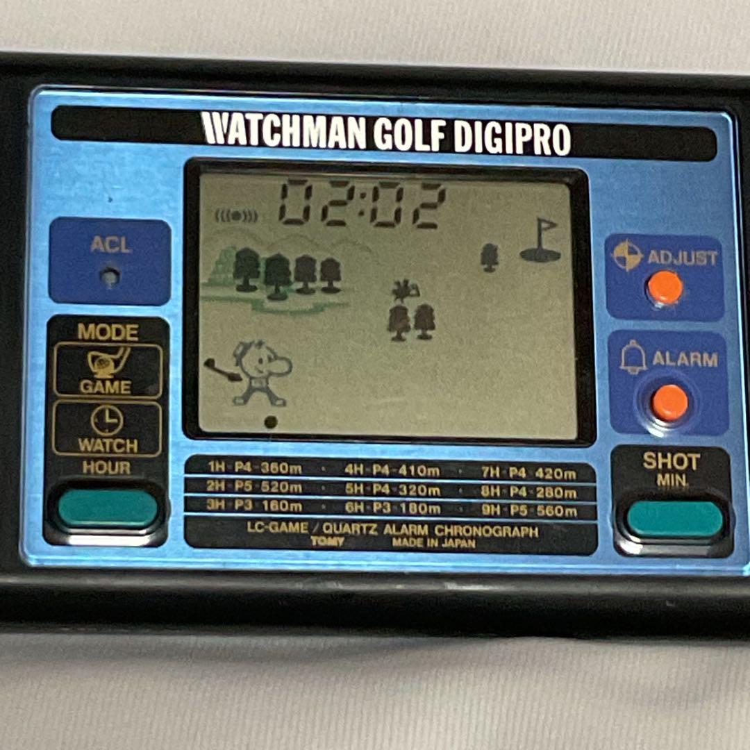 希少　当時物　2点　ドンキーコング & ウオッチマンゴルフ　液晶ゲーム