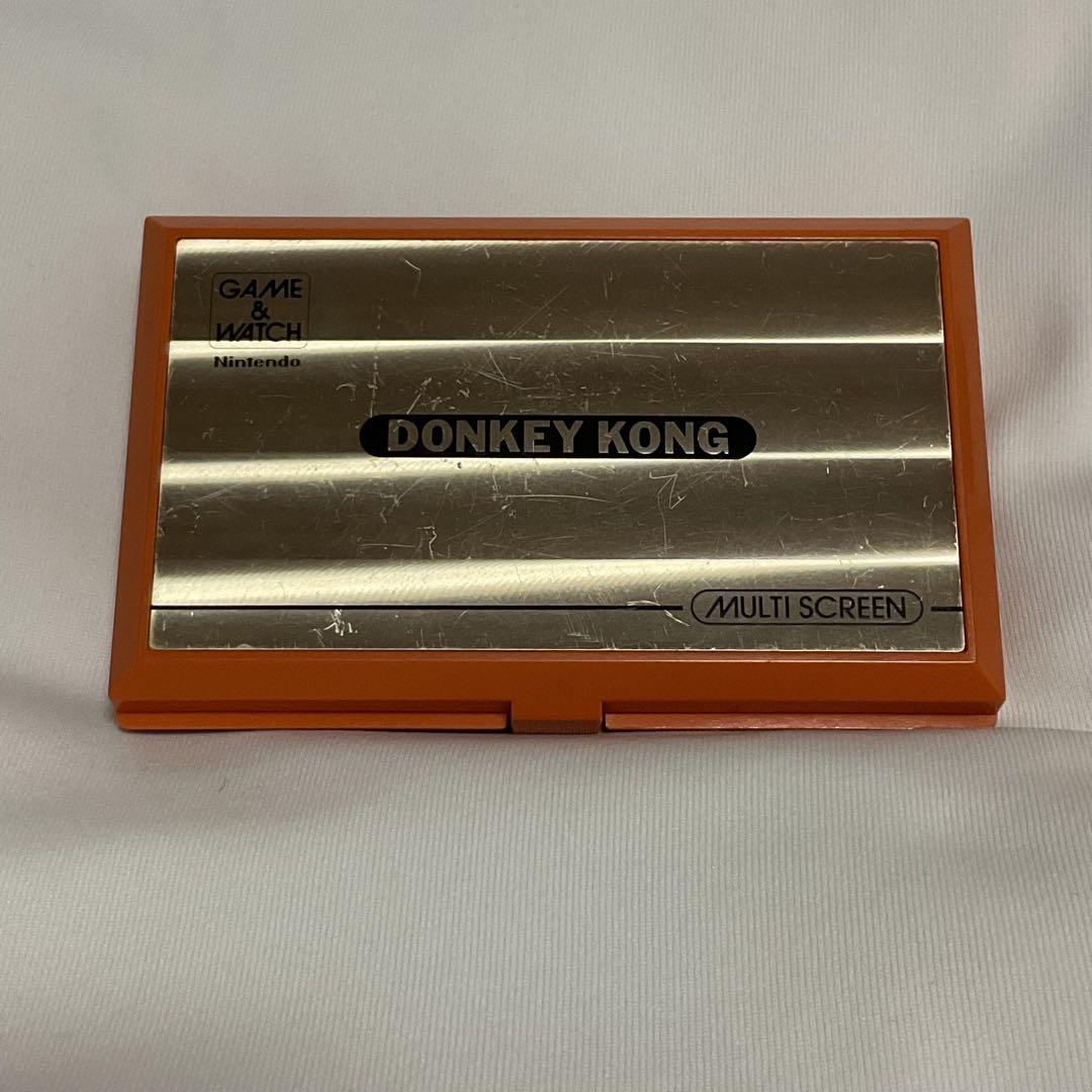 希少　当時物　2点　ドンキーコング & ウオッチマンゴルフ　液晶ゲーム