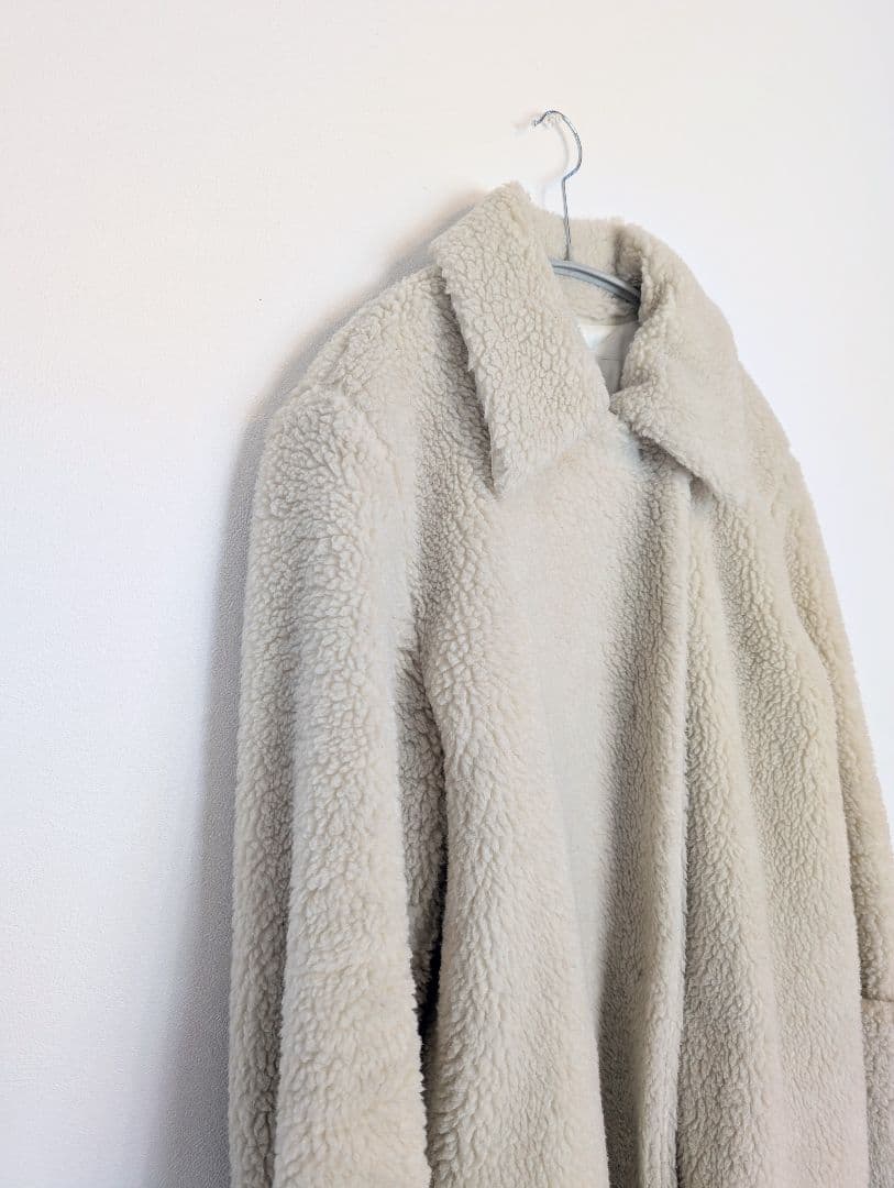 mm6 ボア コート テディベア size 38 made in italy