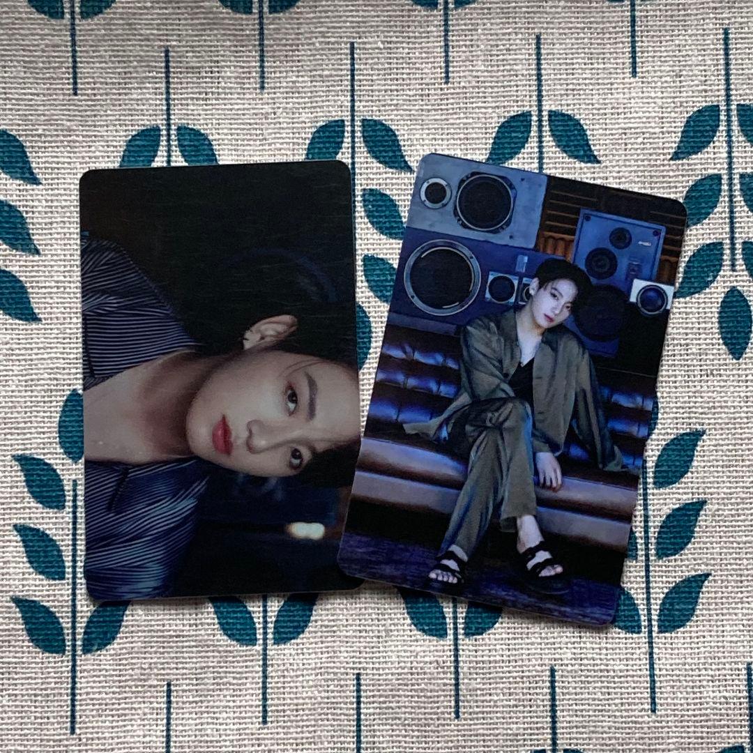 BTS ジョングク ラキドロ BE 未公開 トレカ2枚