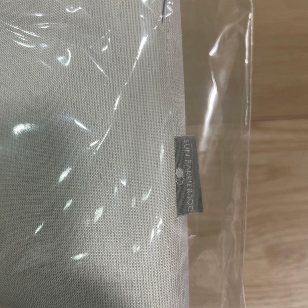 サンバリアワイドナガシカク新品未使用mokuアイボリー