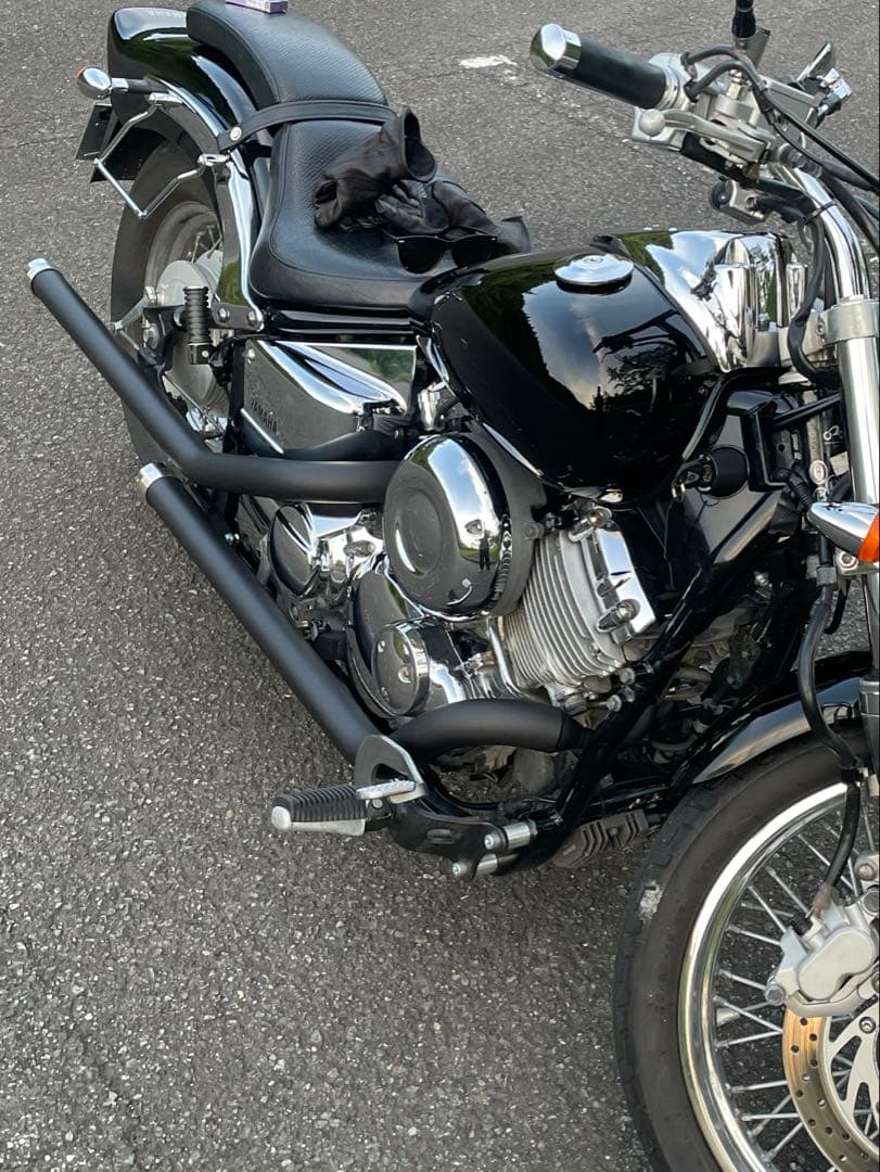 ドラッグスター400 ガレージT&F ドラッグパイプマフラータイプ2