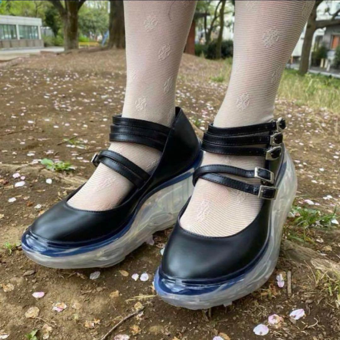 v*e様 JennyFax×mikiosakabe厚底シューズ/grounds