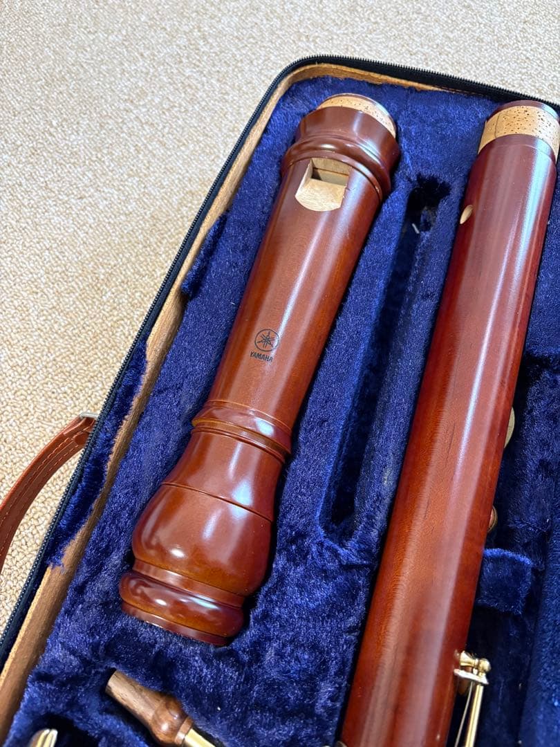 YAMAHA YRB-42 バスリコーダー 管楽器 ケース等付属