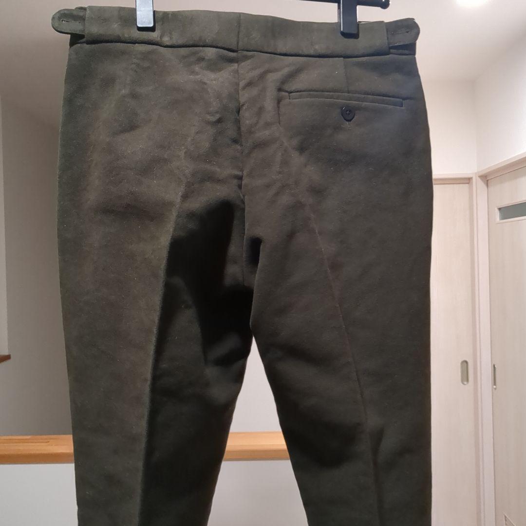 美品コーディングスCORDINGSモールスキントラウザーズブリスベンモス英国32