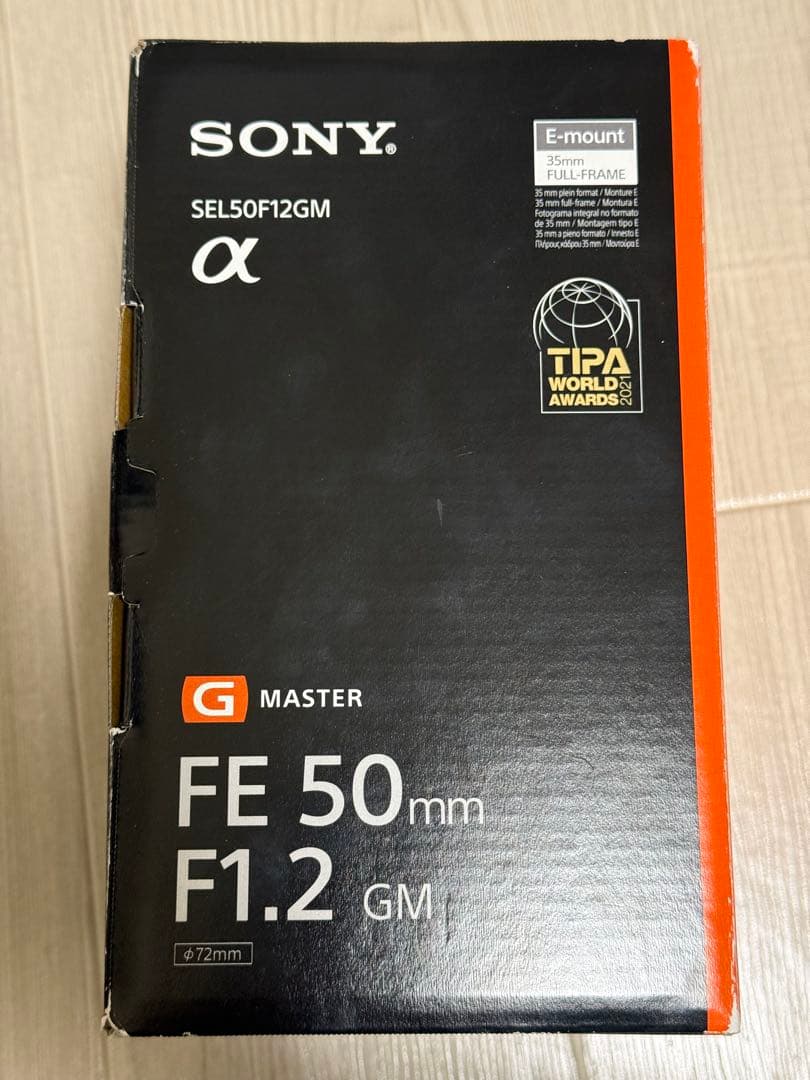 最終値下げ Sony FE 50mmf1.2 GM 【美品】SEL50F12GM