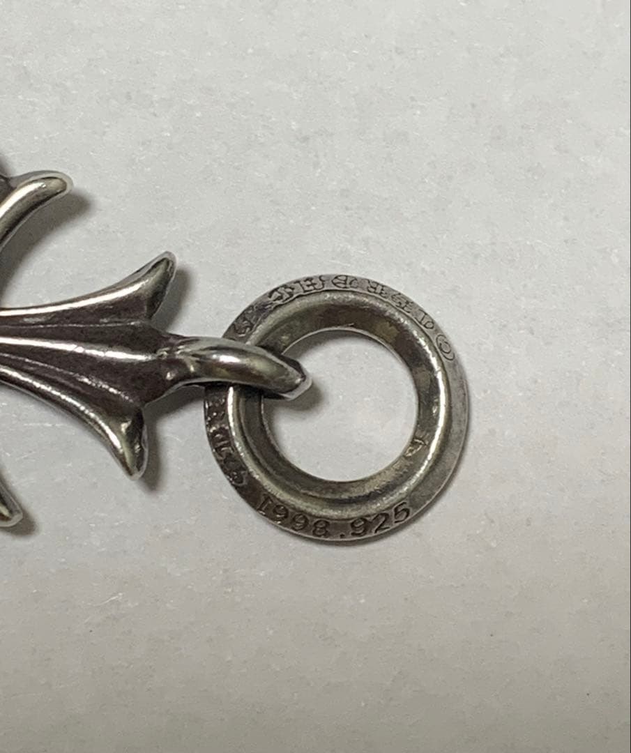 クロムハーツ　タイニークロス　シルバー　ネックレス　ペンダント　チャーム