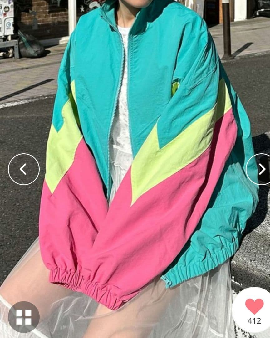 Alley Tokyo 配色切替ジャンパー