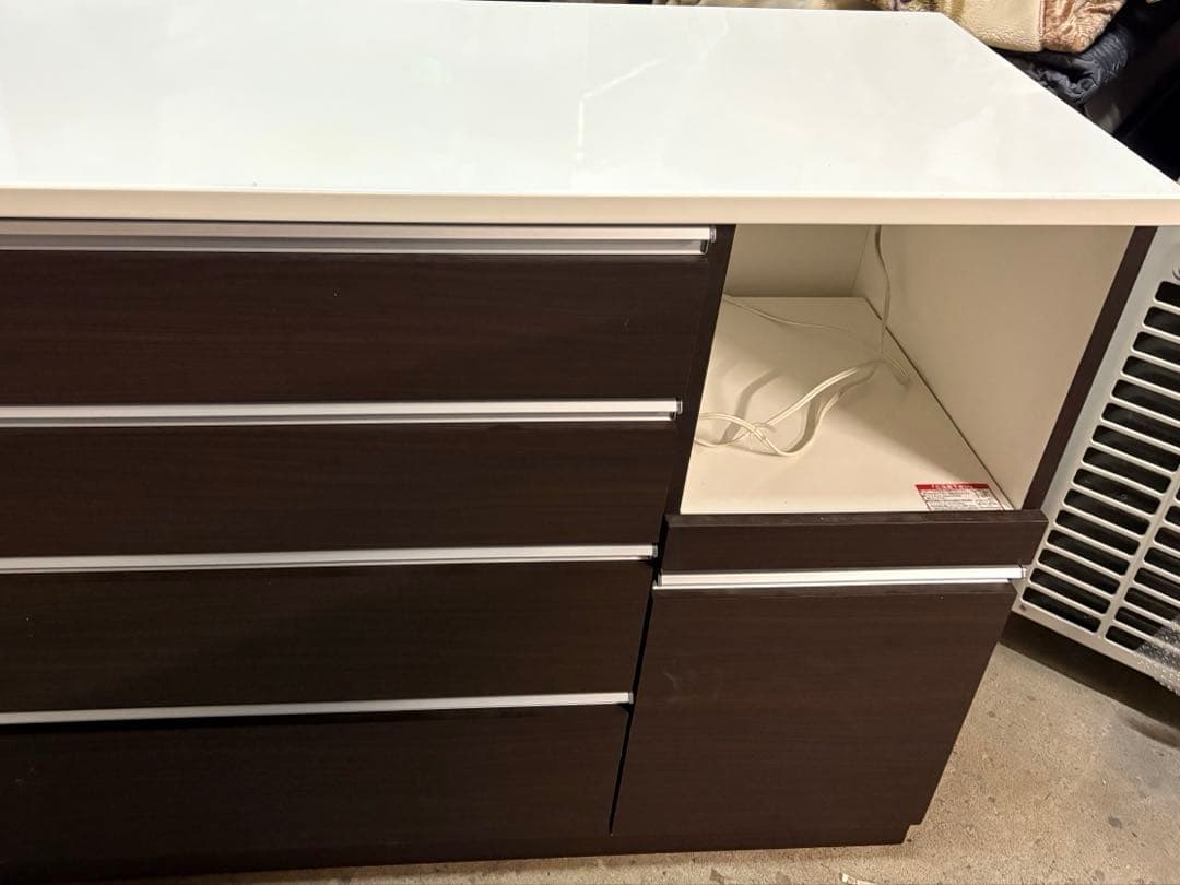 キッチンカウンター　中古品　木製　大型製品