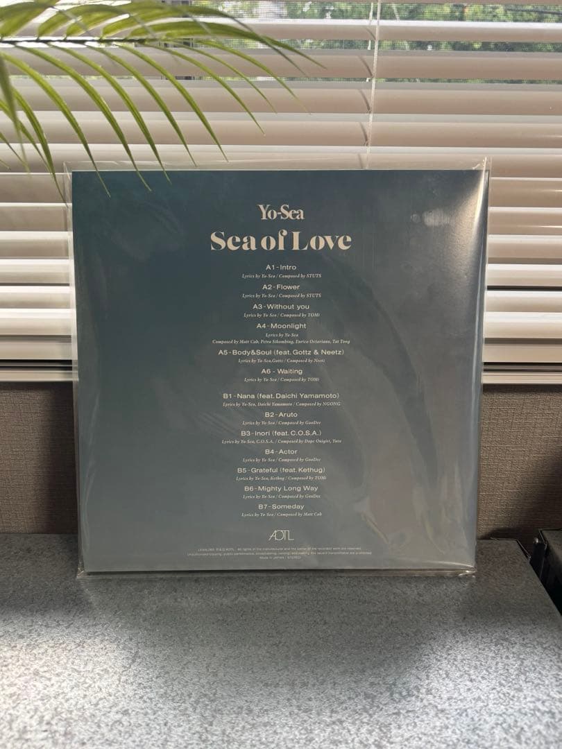 【最安値】Yo-Sea Sea of Love レコード状態良好　シュリンク付き