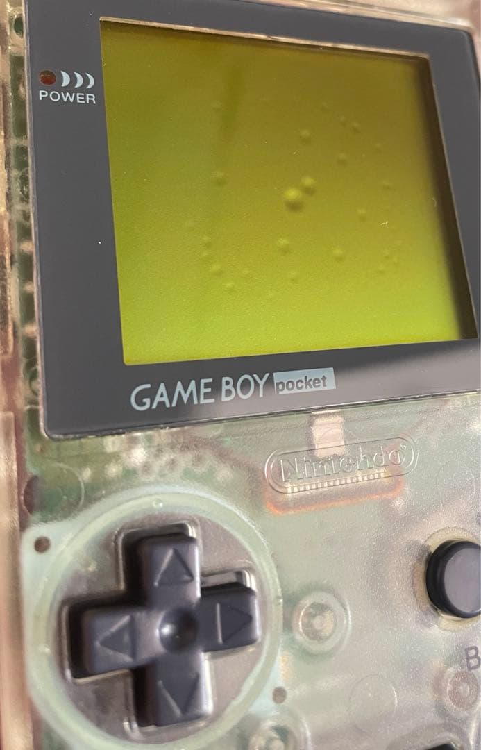 レア　希少　ゲーム機　クリア　懸賞当選品　ゲームボーイポケット　当選証明書あり