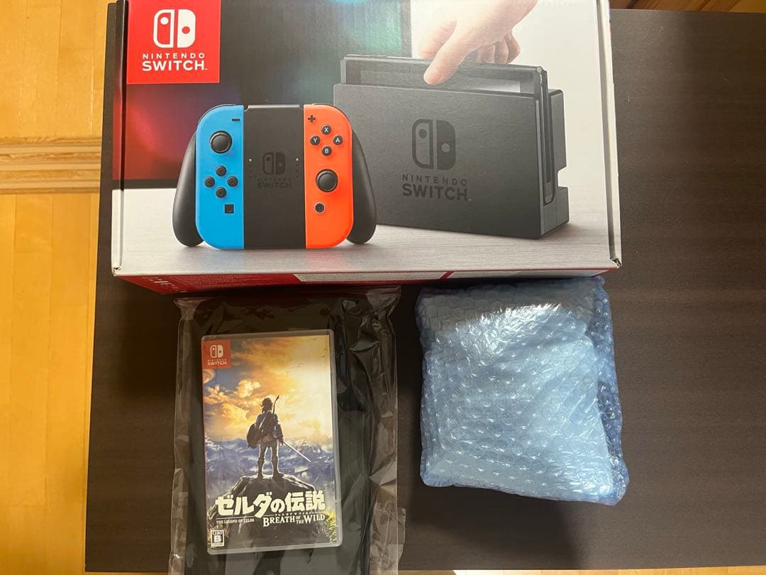 Nintendo Switch+純正プロコン+ゼルダの伝説ブレスオブザワイルド