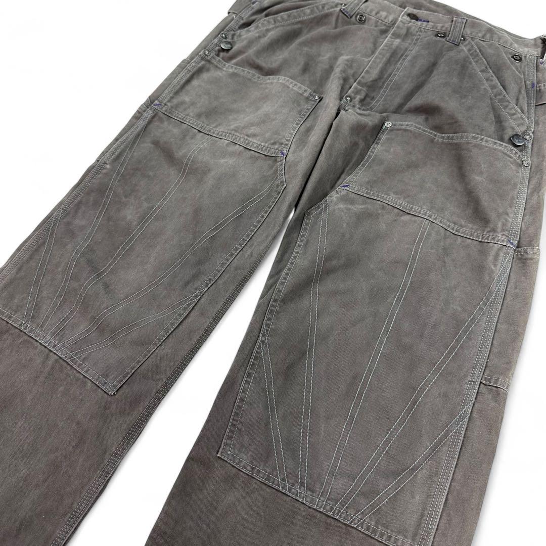 【抜群のシルエット】 Needles ペインターパンツ TALON ダブルニー