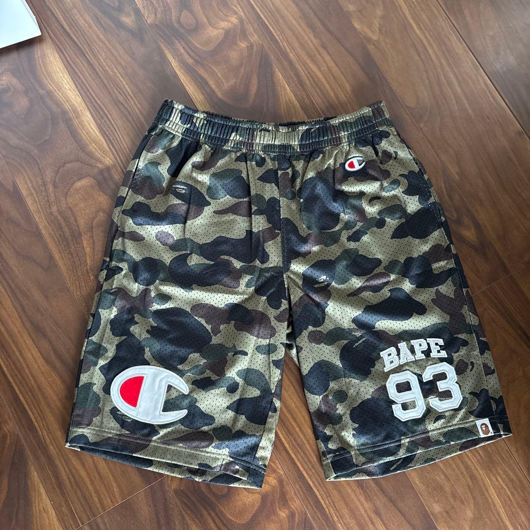 Champion × BAPE 迷彩セットアップLサイズ