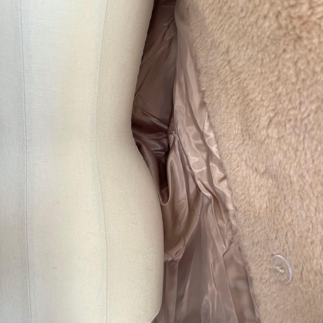 ★お値下中★ベアロングコート テディコート　ミルクティーベージュXS　未着用