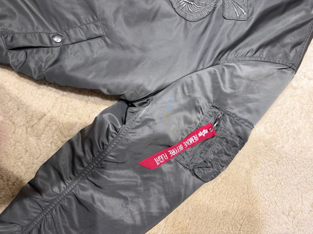 ALPHA INDUSTRIES MA-1 フライトジャケット 5L
