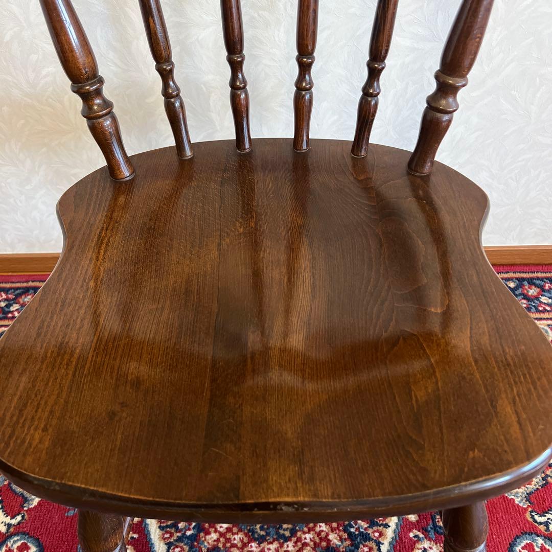 飛騨産業 HIDA キツツキ ダイニングチェア レトロ vintage 2脚