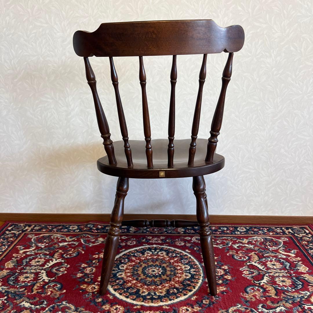 飛騨産業 HIDA キツツキ ダイニングチェア レトロ vintage 2脚