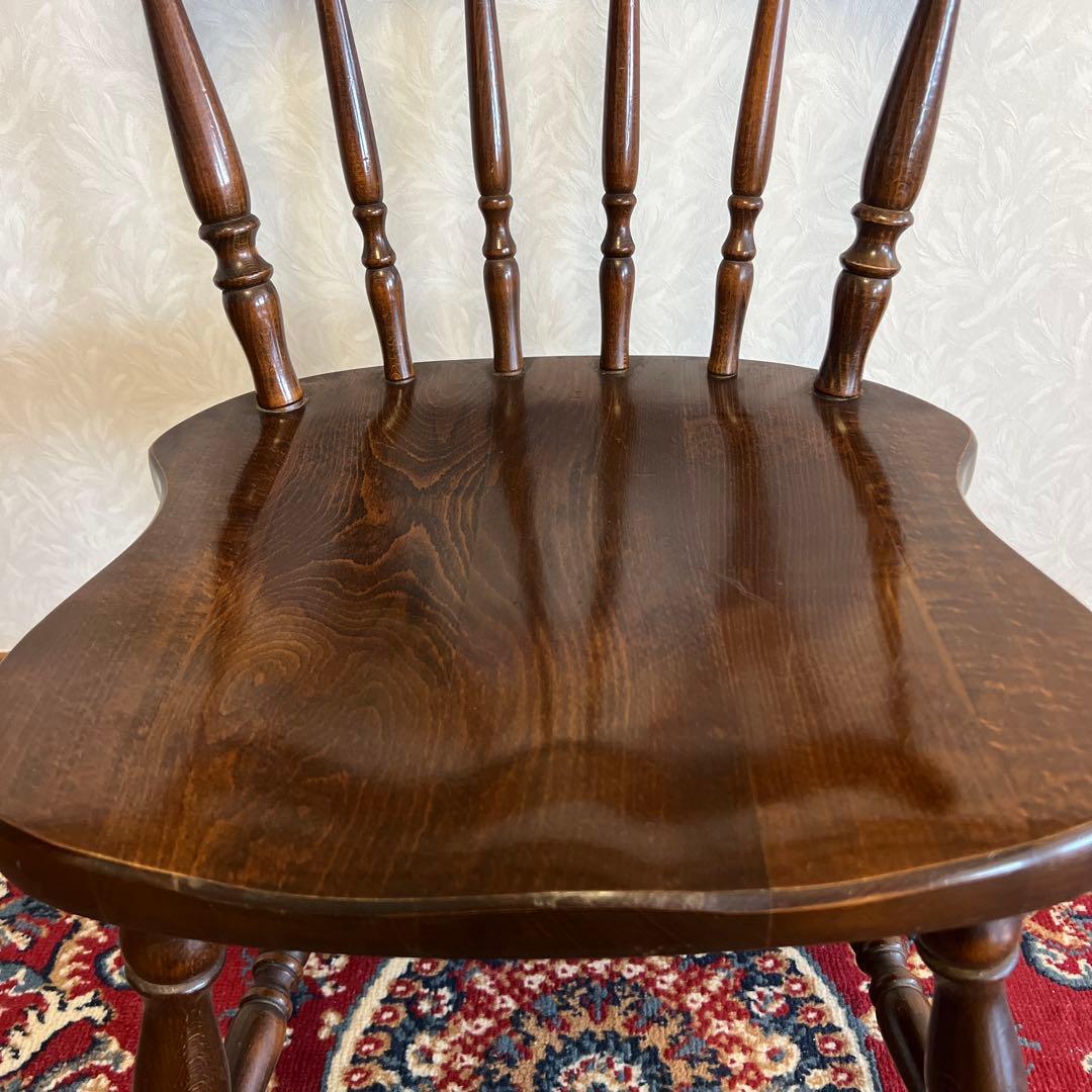 飛騨産業 HIDA キツツキ ダイニングチェア レトロ vintage 2脚