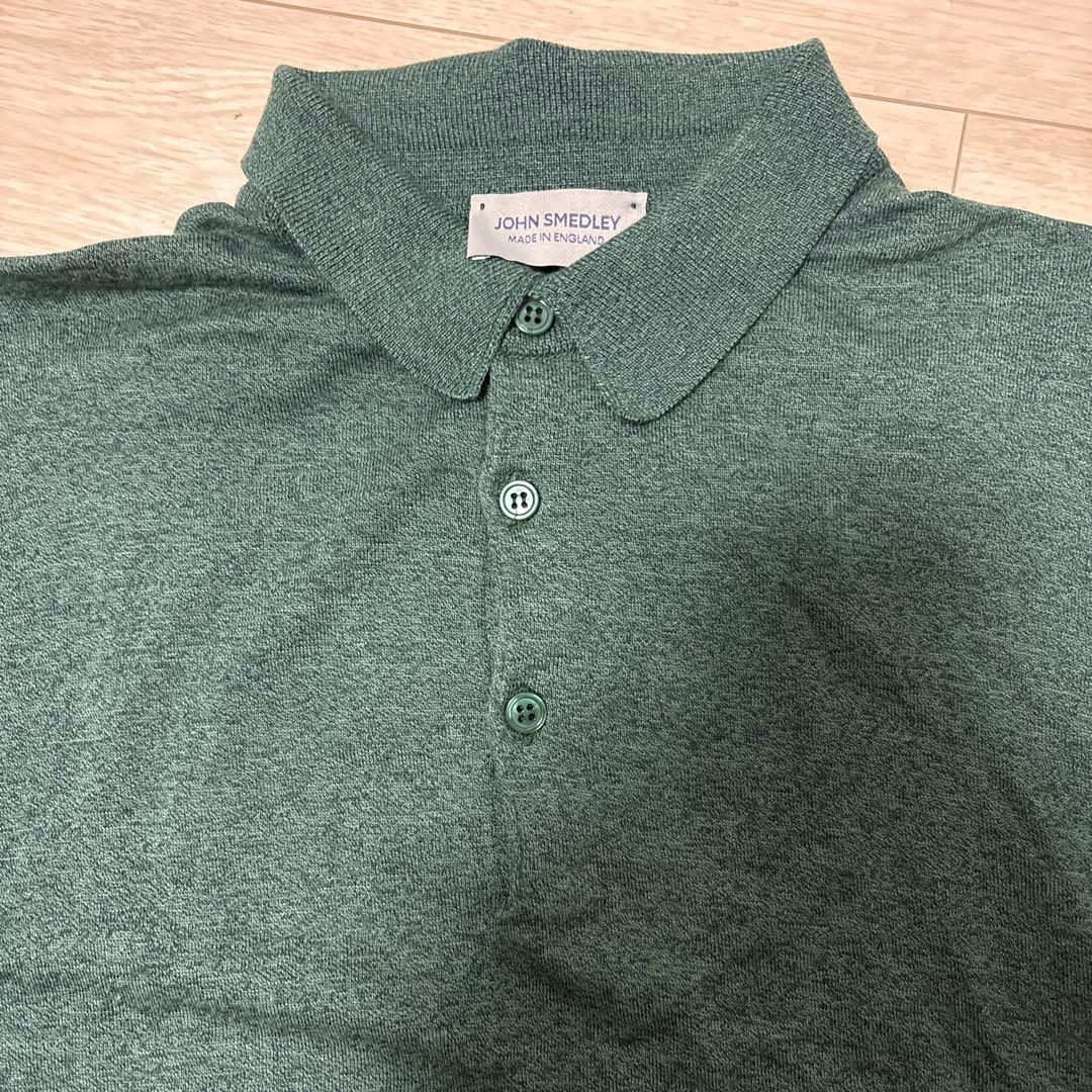 BEAMS購入 JOHN SMEDLEY ポロシャツ
