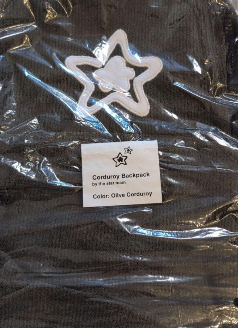 starteam BACKPACK バックパック OLIVE コーデュロイ