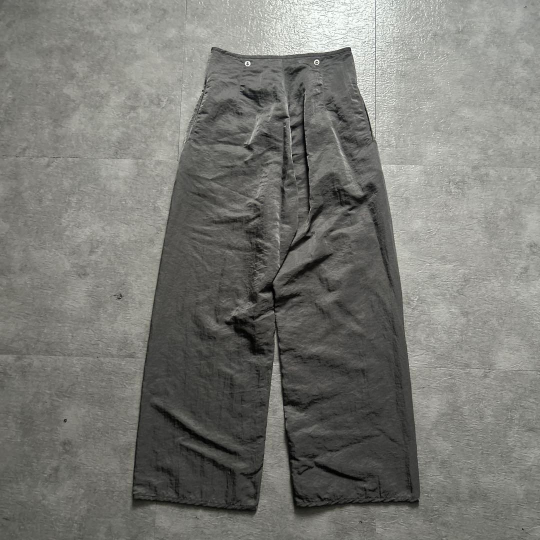 Y'sワイズYOHJI YAMAMOTOナイロンバギーパンツヨウジヤマモト