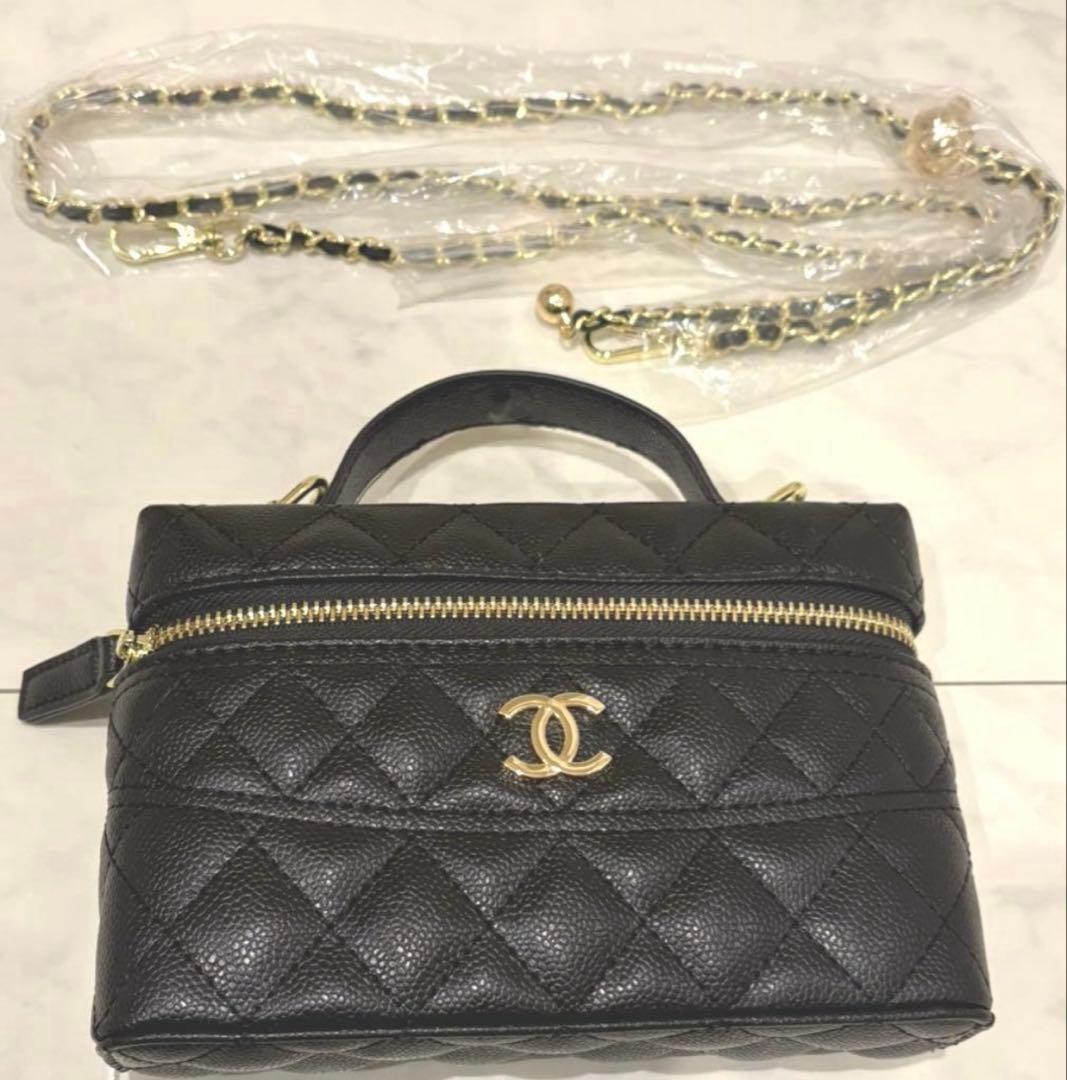 CHANEL ノベルティ　ブラック ショルダーバッグ　非売品　人気デザイン