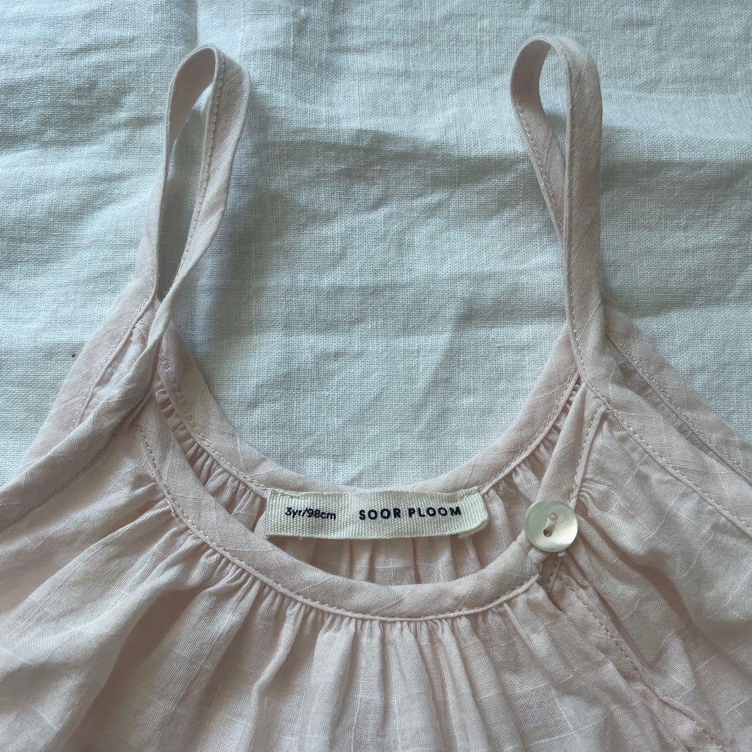 ワンピース SOOR PLOOM birdie tunic sorbet 3y