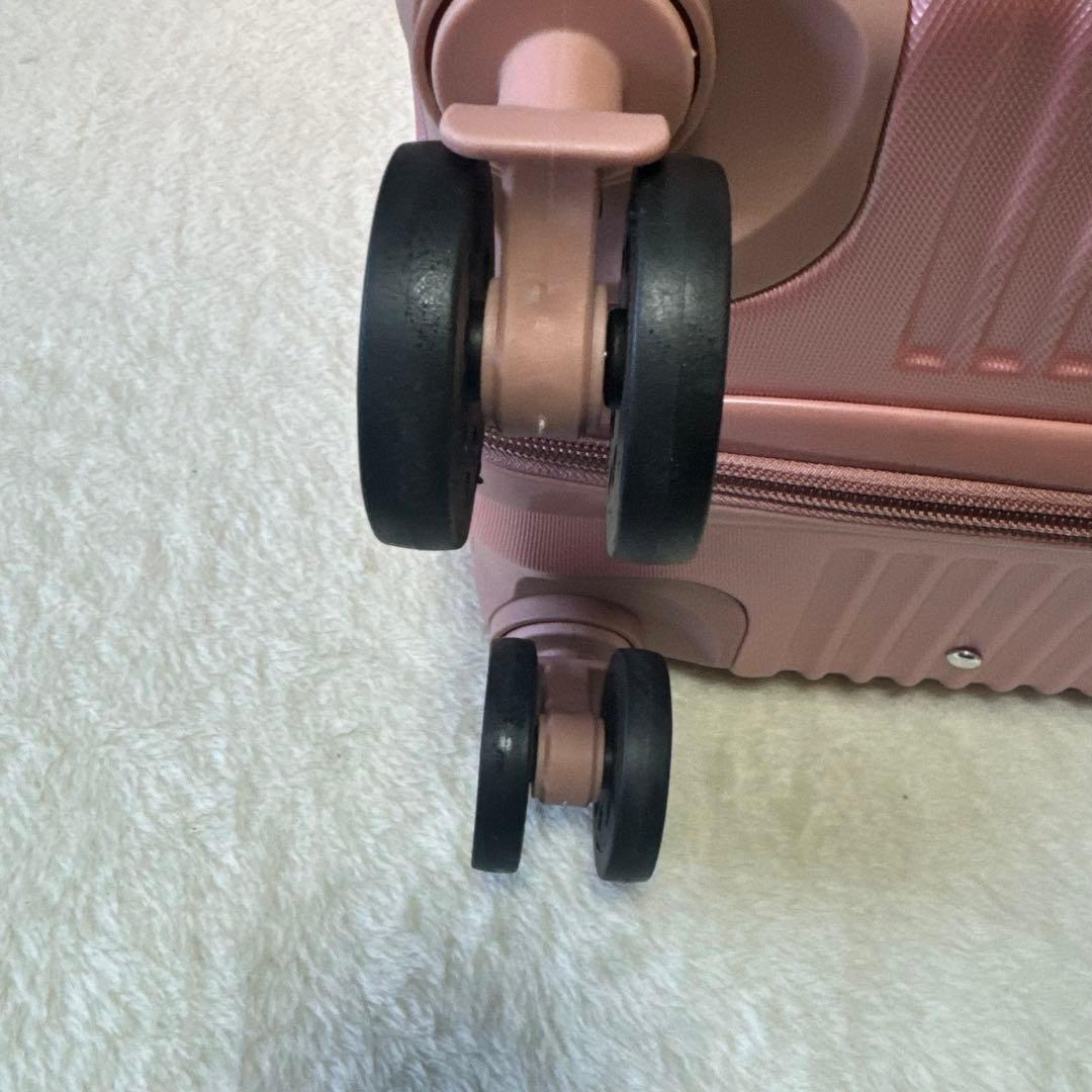 XindzyＬスーツケース キャリーケース大型 耐衝撃 ローズゴールドー