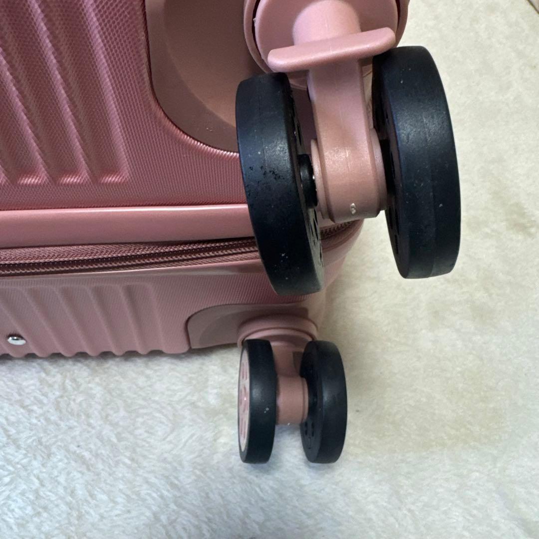 XindzyＬスーツケース キャリーケース大型 耐衝撃 ローズゴールドー