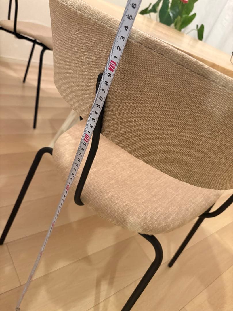 yumyum.yummy☺︎ 　KANADEMONO チェア二脚セット✨