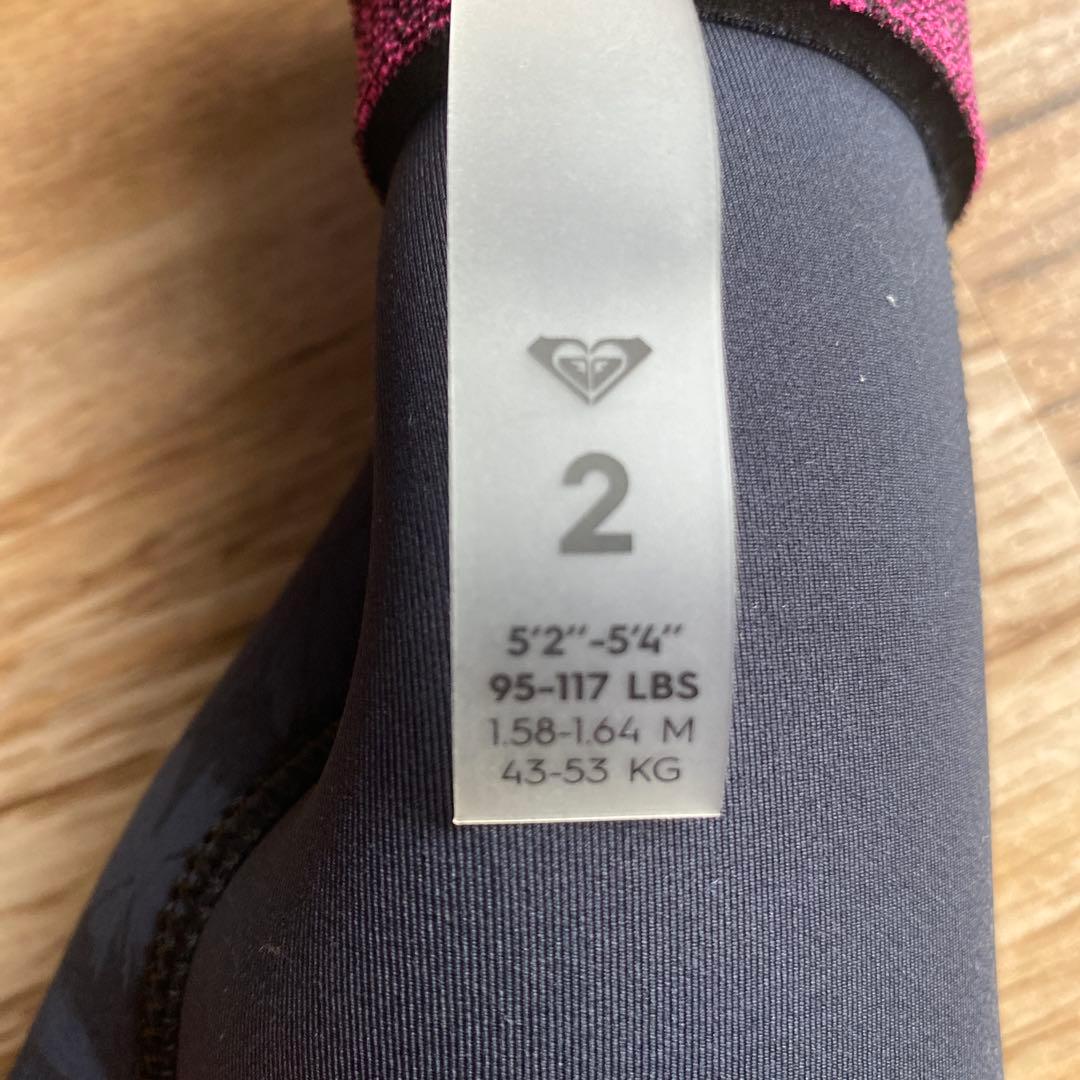 ROXY フード付 セミドライ ウェットスーツ