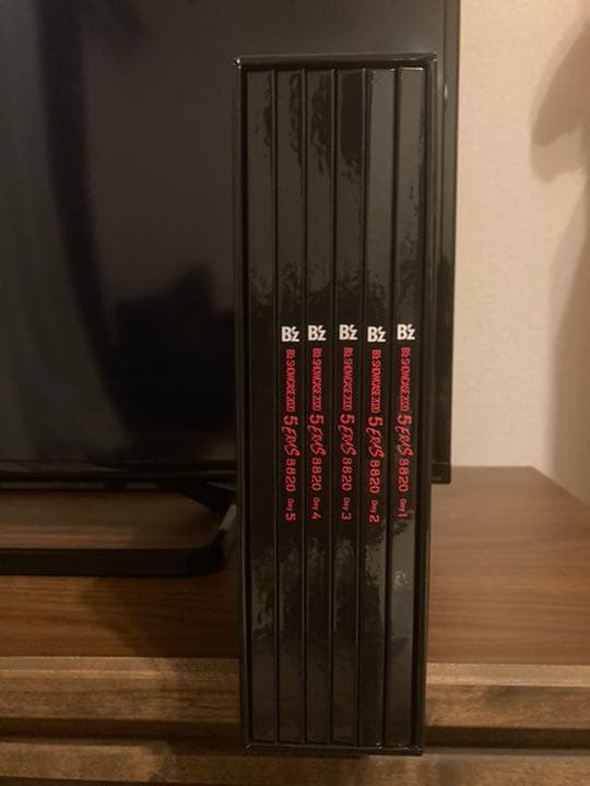 【6枚組】B'z SHOWCASE 5 ERAS DVD コンプリートBOX