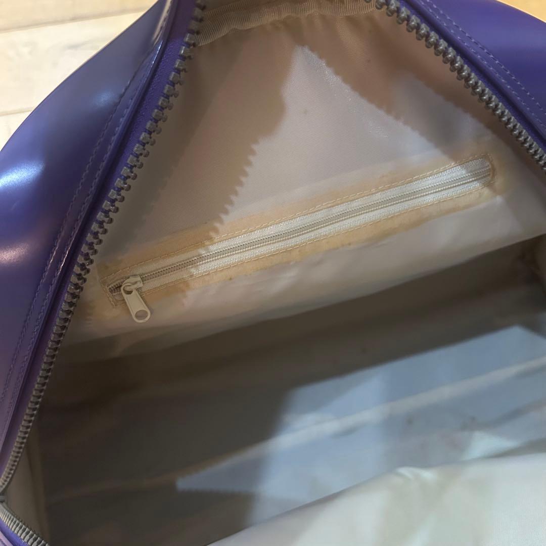 ☆ von dutch ☆ボンダッチ ボストンバッグ　パープル イエロー　Y2K