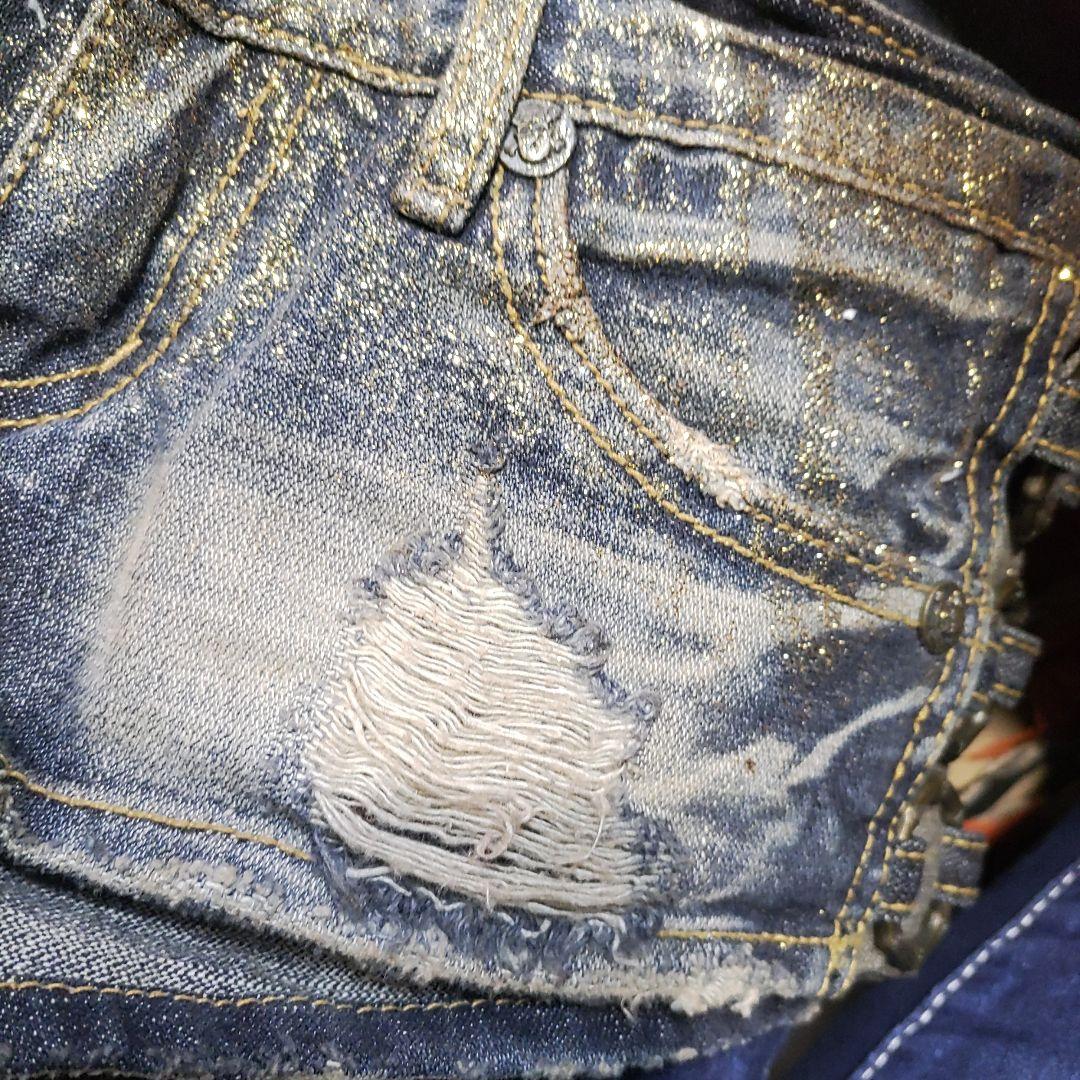 ダイヤ Jeans デニムショートパンツ26インチ　新品、未使用。タグ無し