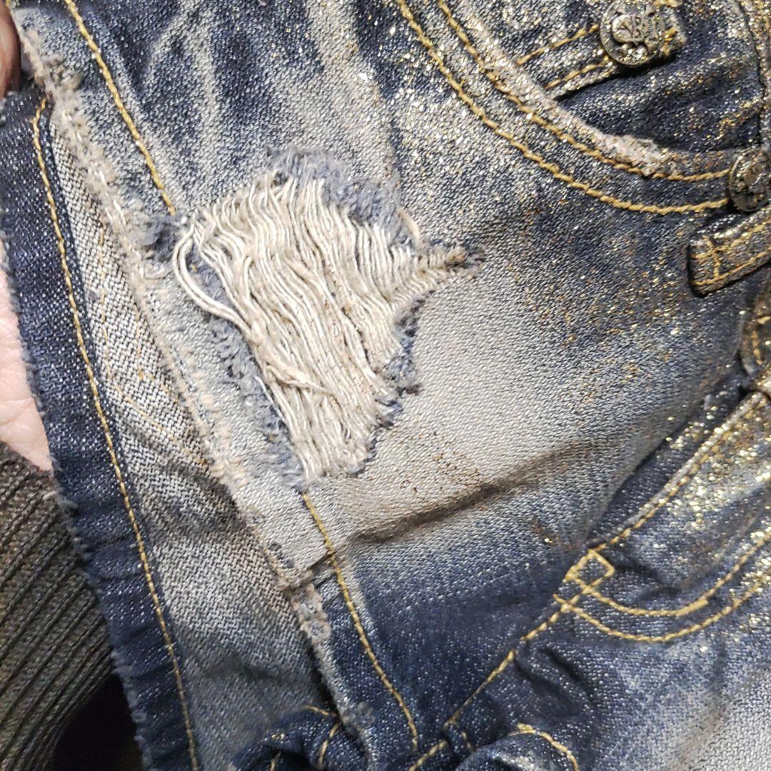 ダイヤ Jeans デニムショートパンツ26インチ　新品、未使用。タグ無し