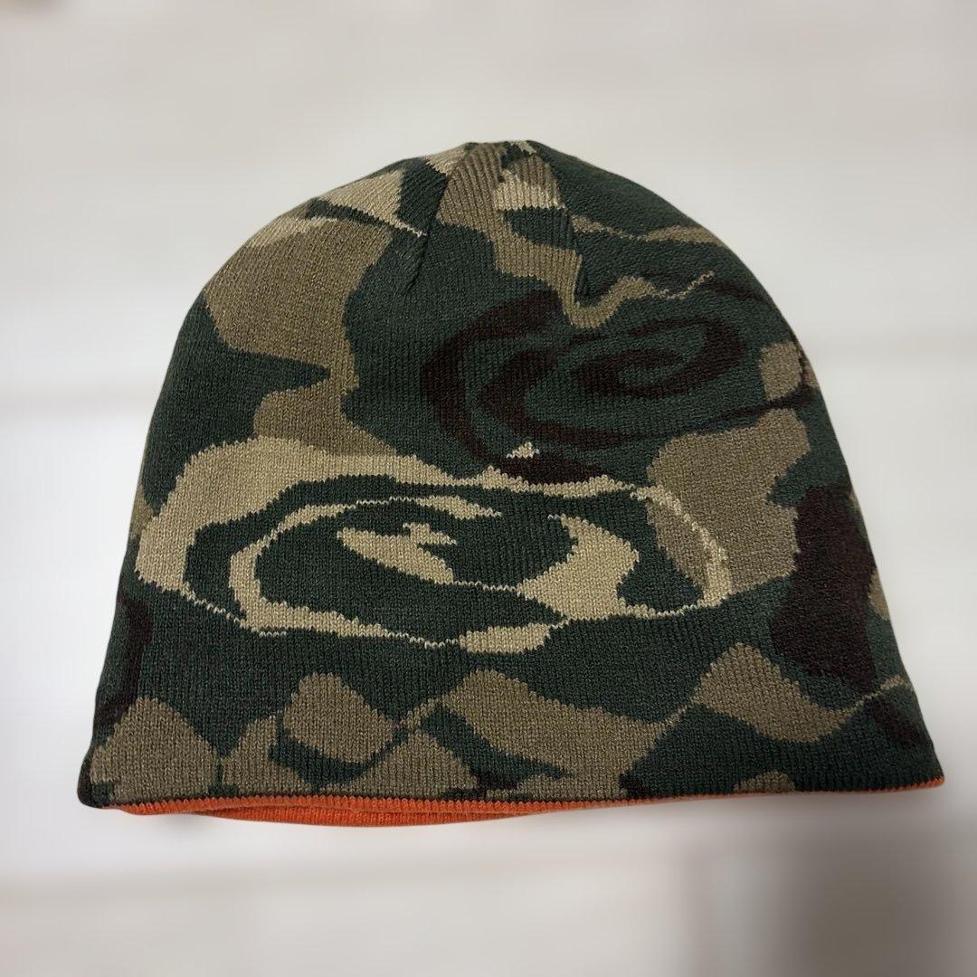SOL soonerorlater リバーシブルビーニー　ニット帽　迷彩
