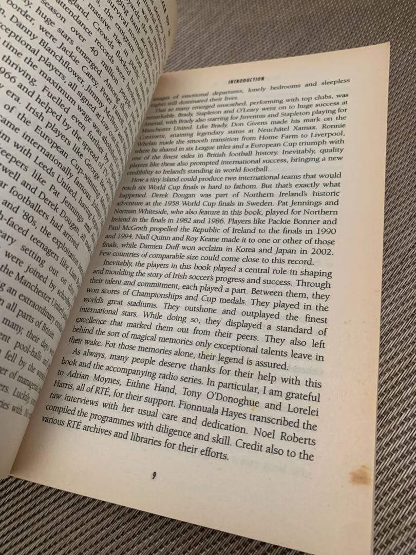 洋書 IRELAND'S SOCCER TOP 20