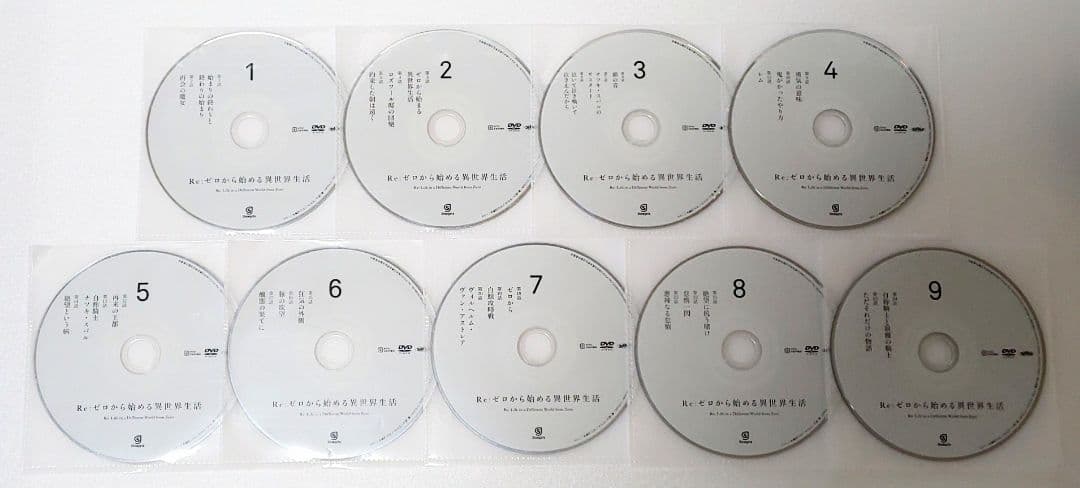 Re:ゼロから始める異世界生活 DVD 全巻 セット アニメ